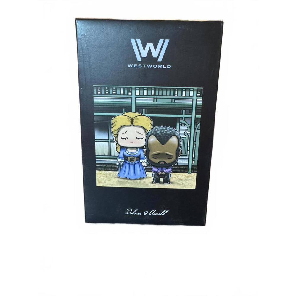 Westworld Dolores & Arnold Artist Series Vinyl Figure Set w/ Display